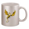 11oz Metallic Silver Mug Thumbnail