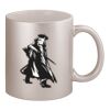 11oz Metallic Silver Mug Thumbnail