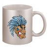 11oz Metallic Silver Mug Thumbnail