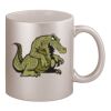 11oz Metallic Silver Mug Thumbnail