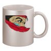11oz Metallic Silver Mug Thumbnail
