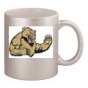 11oz Metallic Silver Mug Thumbnail