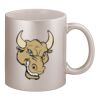 11oz Metallic Silver Mug Thumbnail