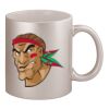 11oz Metallic Silver Mug Thumbnail