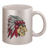11oz Metallic Silver Mug Thumbnail