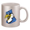 11oz Metallic Silver Mug Thumbnail