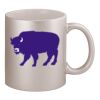 11oz Metallic Silver Mug Thumbnail