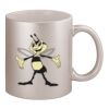 11oz Metallic Silver Mug Thumbnail