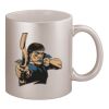 11oz Metallic Silver Mug Thumbnail