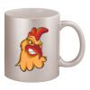 11oz Metallic Silver Mug Thumbnail