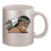 11oz Metallic Silver Mug Thumbnail
