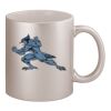 11oz Metallic Silver Mug Thumbnail