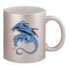 11oz Metallic Silver Mug Thumbnail