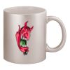 11oz Metallic Silver Mug Thumbnail