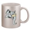 11oz Metallic Silver Mug Thumbnail
