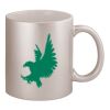 11oz Metallic Silver Mug Thumbnail