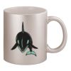 11oz Metallic Silver Mug Thumbnail
