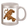 11oz Metallic Silver Mug Thumbnail