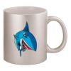 11oz Metallic Silver Mug Thumbnail