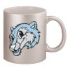 11oz Metallic Silver Mug Thumbnail