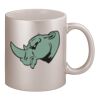 11oz Metallic Silver Mug Thumbnail