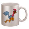 11oz Metallic Silver Mug Thumbnail