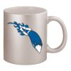 11oz Metallic Silver Mug Thumbnail