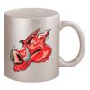 11oz Metallic Silver Mug Thumbnail
