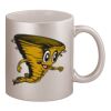 11oz Metallic Silver Mug Thumbnail