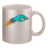 11oz Metallic Silver Mug Thumbnail