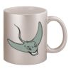 11oz Metallic Silver Mug Thumbnail