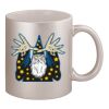 11oz Metallic Silver Mug Thumbnail