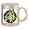11oz Metallic Silver Mug Thumbnail