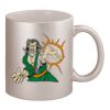 11oz Metallic Silver Mug Thumbnail
