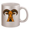 11oz Metallic Silver Mug Thumbnail