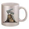11oz Metallic Silver Mug Thumbnail
