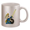 11oz Metallic Silver Mug Thumbnail