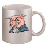 11oz Metallic Silver Mug Thumbnail