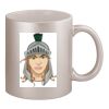11oz Metallic Silver Mug Thumbnail