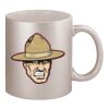 11oz Metallic Silver Mug Thumbnail