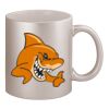 11oz Metallic Silver Mug Thumbnail