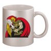11oz Metallic Silver Mug Thumbnail