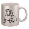 11oz Metallic Silver Mug Thumbnail