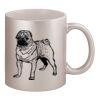 11oz Metallic Silver Mug Thumbnail