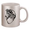 11oz Metallic Silver Mug Thumbnail
