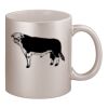 11oz Metallic Silver Mug Thumbnail