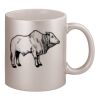 11oz Metallic Silver Mug Thumbnail