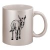 11oz Metallic Silver Mug Thumbnail