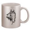 11oz Metallic Silver Mug Thumbnail