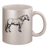 11oz Metallic Silver Mug Thumbnail